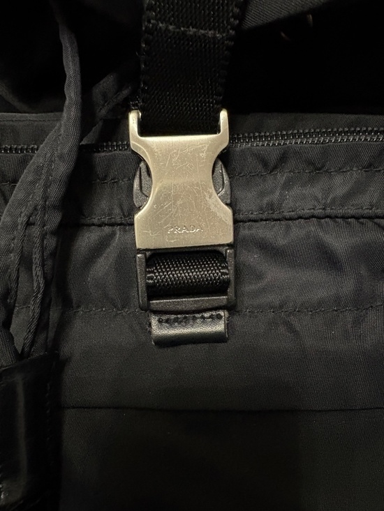 PRADA Black Small Nylon Backpack main image 4